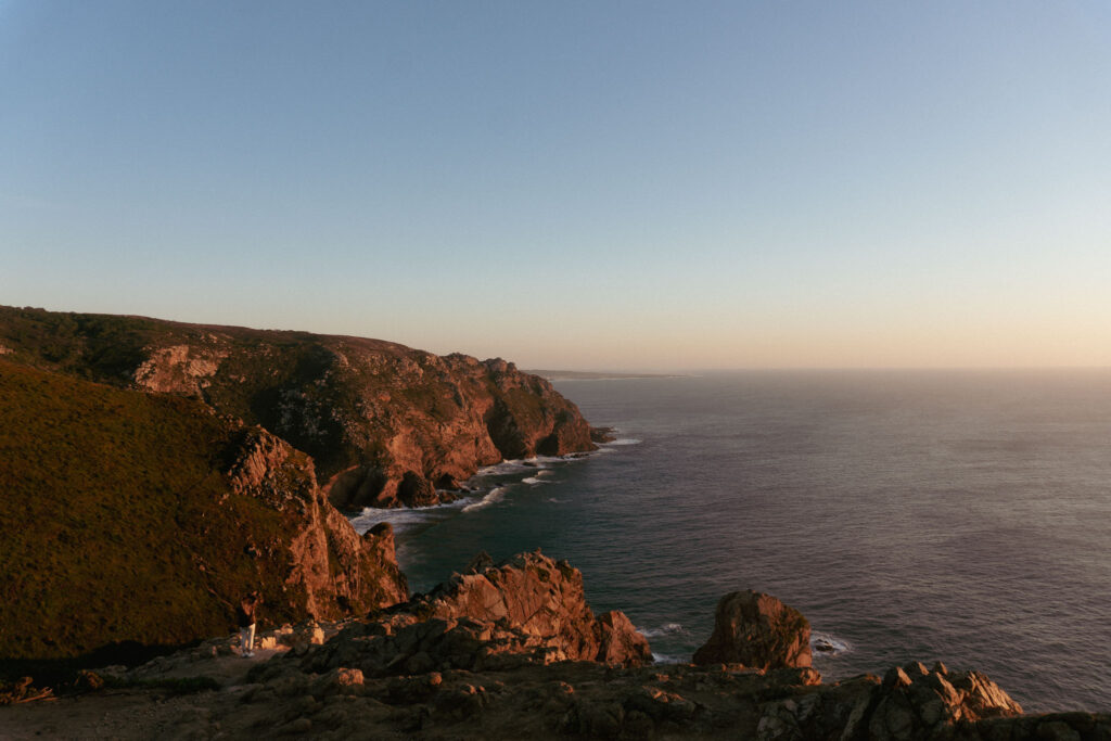 Golden Sunset at Cabo da Roca, Portugal's Coastal Beauty