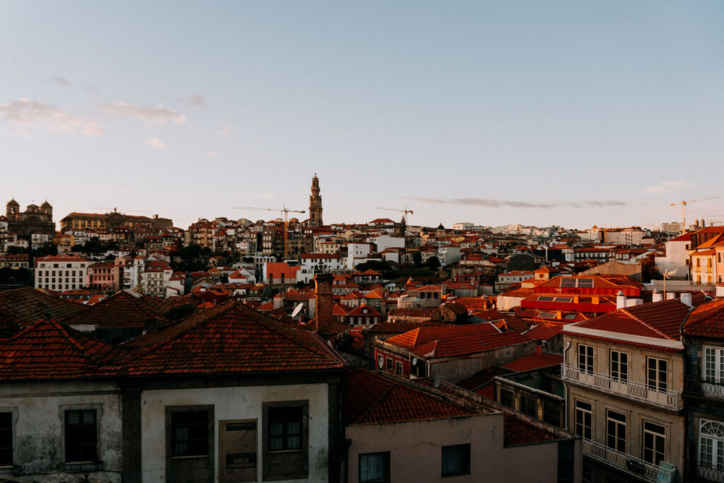 Overlooking Porto: A Captivating Travel Moment