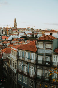 Beautiful Buildings in Porto, Portugal