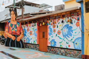 Colorful Mural San Juan La Laguna