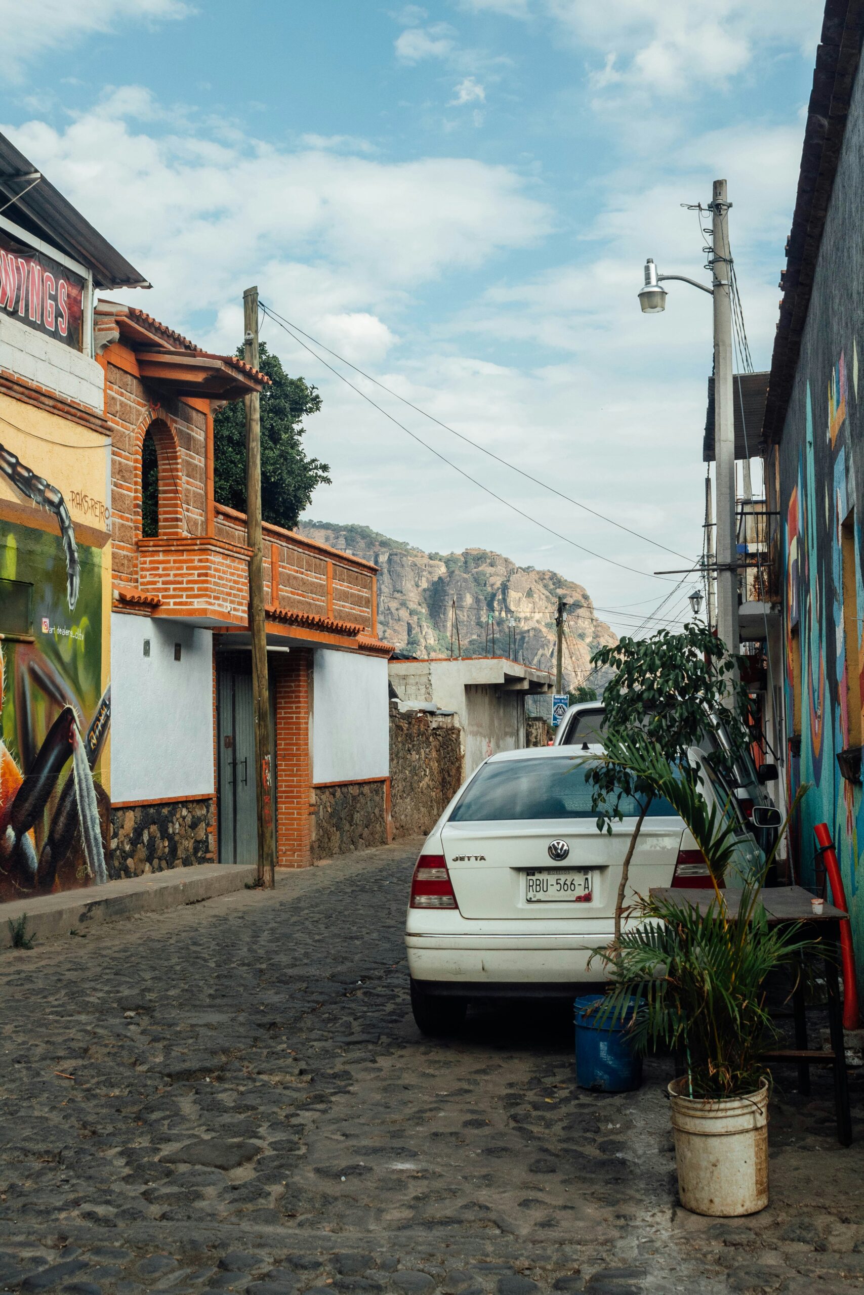 Tepoztlán, surrounded by mountains, one of the top small towns in Mexico