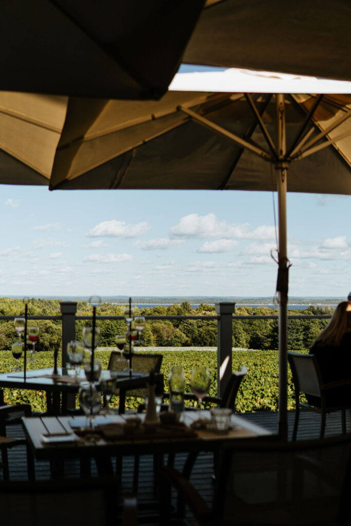 Brys Estate Winery Deck View