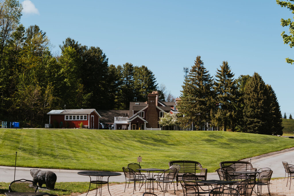 Black Star Farms Bistro Outdoor Seating - Best Traverse City Wineries