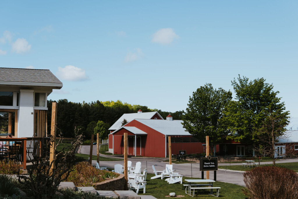 Black Star Farms Tasting Room Outdoor Seating
