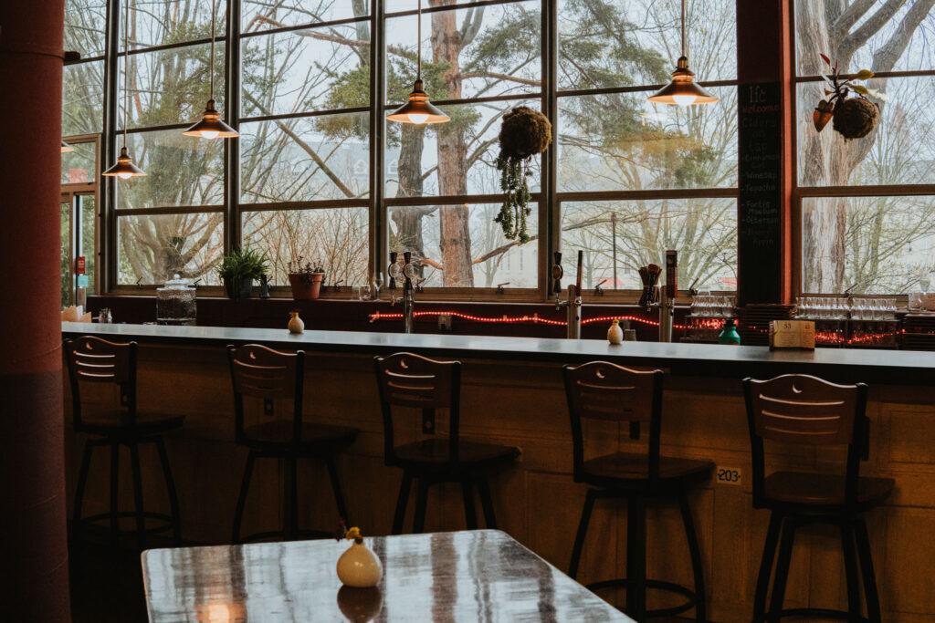 Left Foot Charley Winery Interior Traverse City Wineries