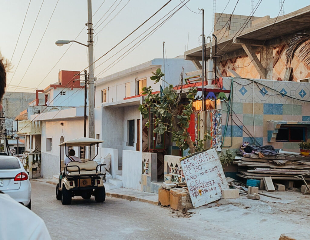 Golf Cart Rentals on Isla Mujeres