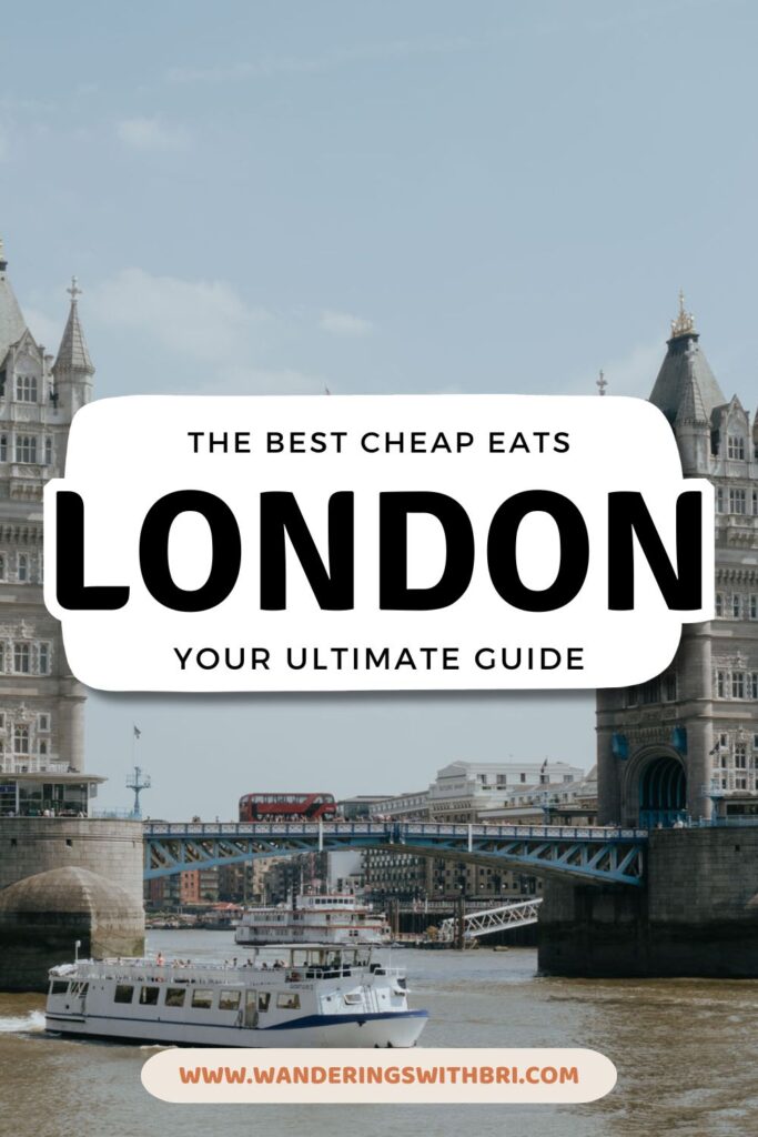Best Cheap Eats London Pinterest Pin