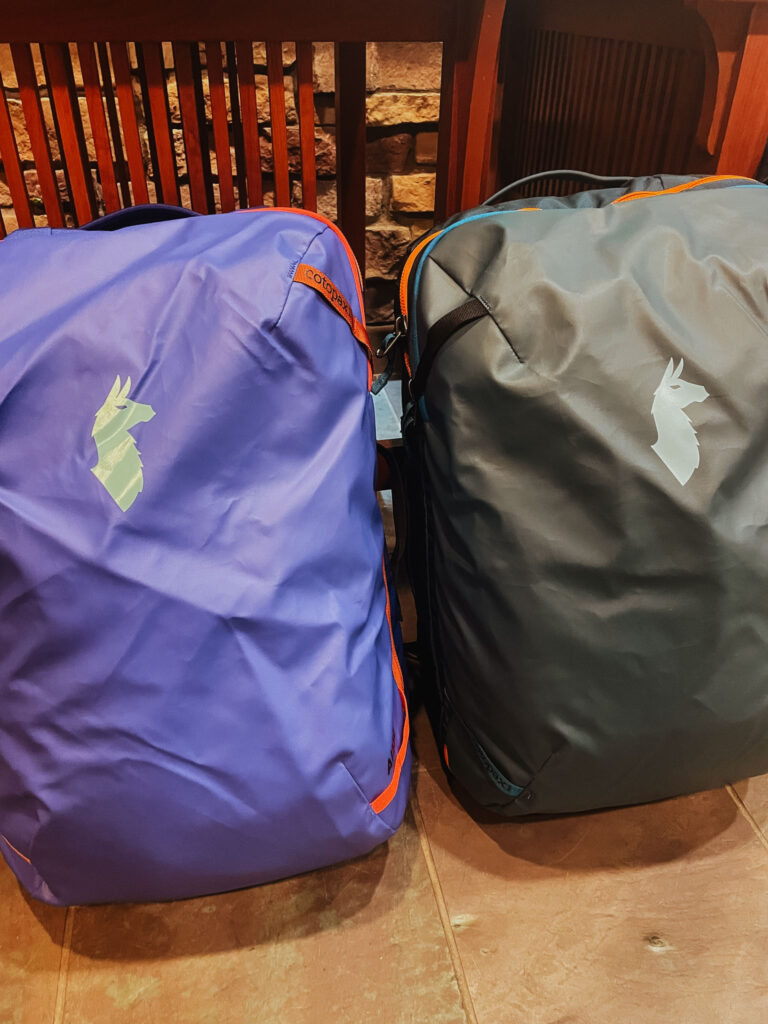 Cotopaxi Allpa 35L backpacks airport