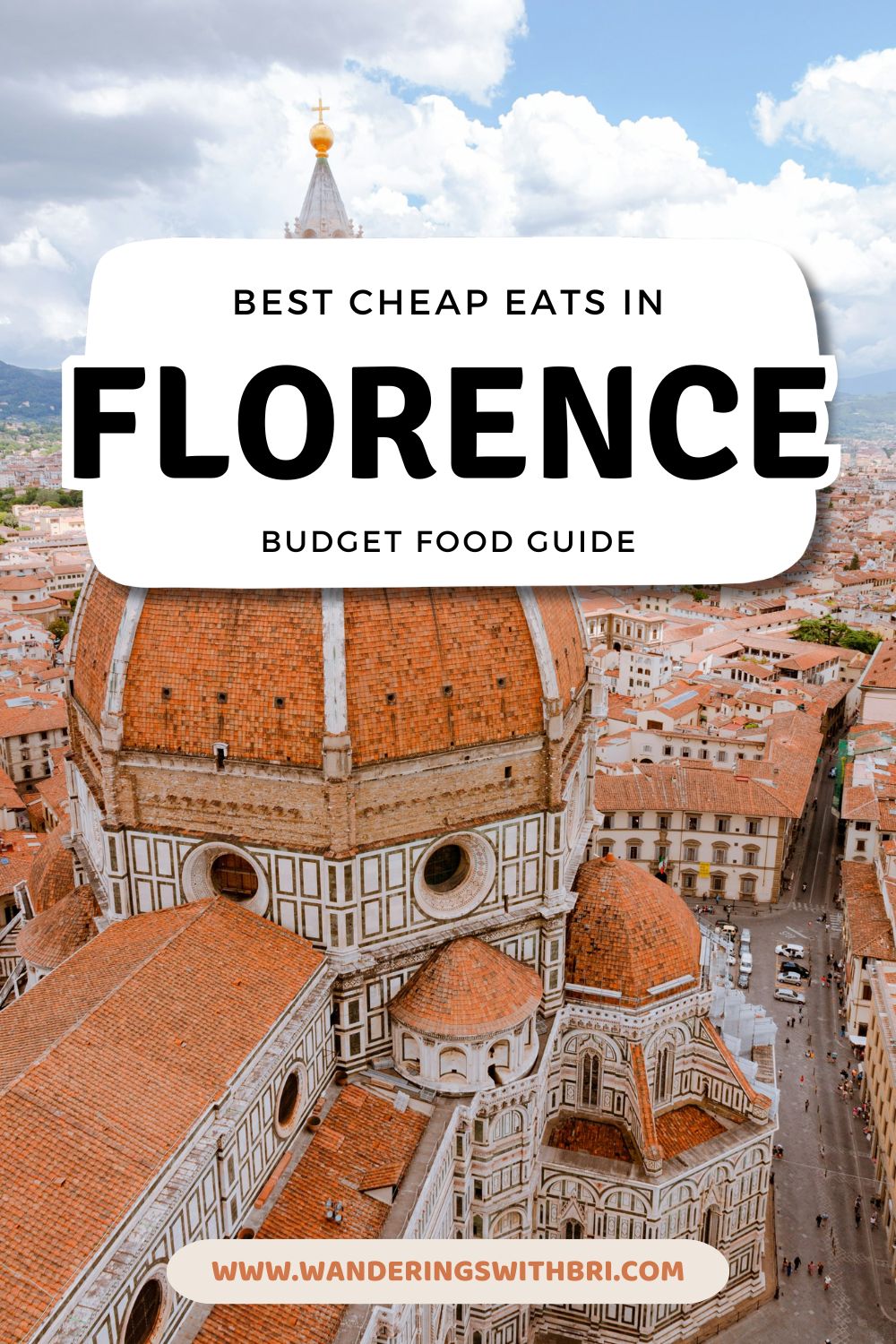 Cheap Eats Florence View Over Duomo Pinterest Pin